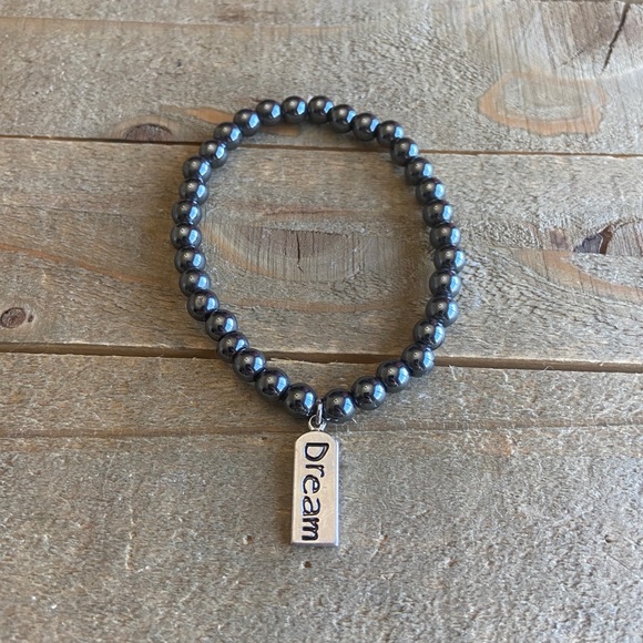 handmade Jewelry - Handmade Natural Hematite Dream Bracelet
